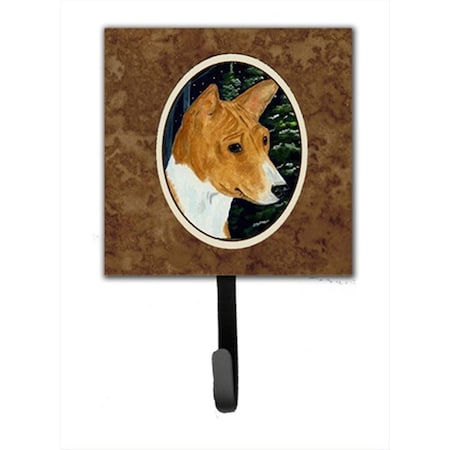 Carolines Treasures Basenji Leash Holder Or Key Hook SS8172SH4