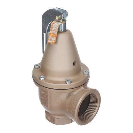 Watts Pressure Relief Valve, 75 psi, 5 1/4 in L F383742