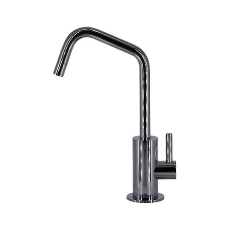Mountain Plumbing Point-of-Use Drinking Faucet with Round Body and 120 Deg Spout in Matte Black MT1823-NL/MB