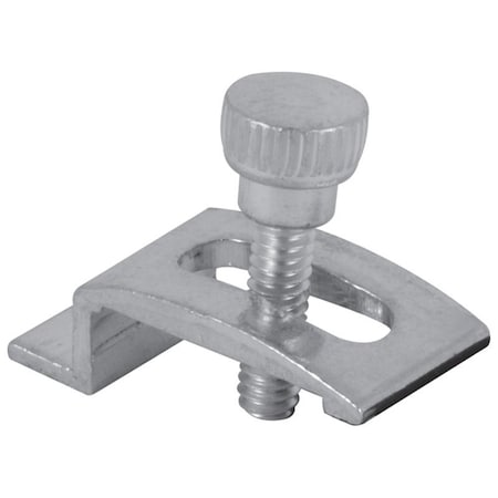 Make-2-Fit Storm Door Panel Clip, Aluminum, Mill PL 7939