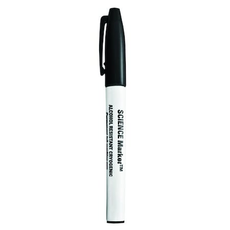 Ga International Fine Tip Marker, Black, 6 per pack, 6PK 248510B