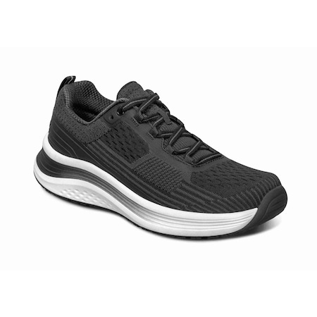 Orthofeet Relay, Womens Running Shoe, Black, Size 7 87001