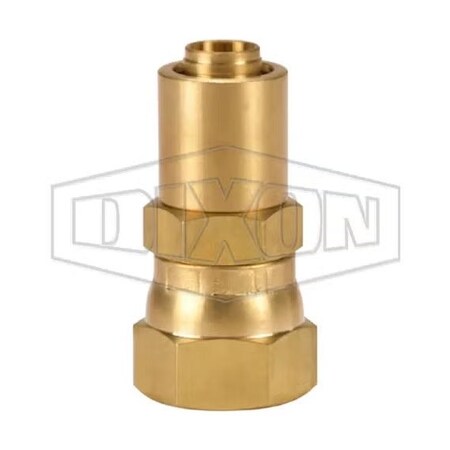 Dixon Crimp Collar, 3/4 in, Female JIC Swivel, Brass, Domestic FJB-12-12