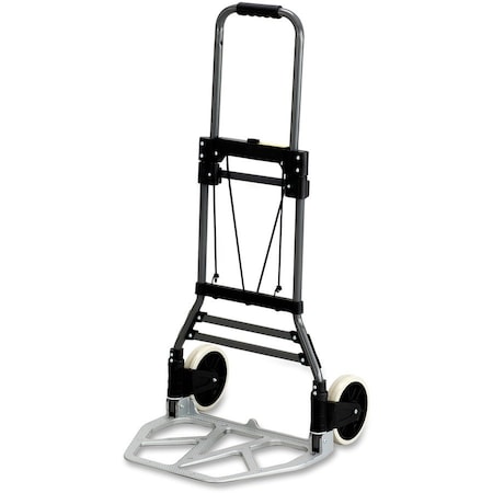 Safco Hand Truck, Stow-Away, 19-1/2x18-1/4inx38-1/2in 275Ib Cap.in 4062