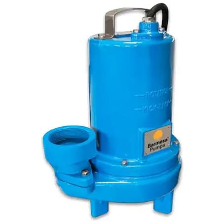 Barmesa Trash Pump - 3", 1.0 HP, 212 GPM, 3-Phase 3BSE104SS