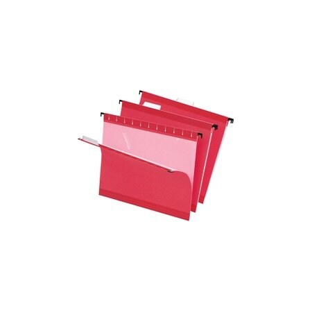 Pendaflex FOLDER, HANGING, LTR, 1/5, RED, 25PK 415215RED