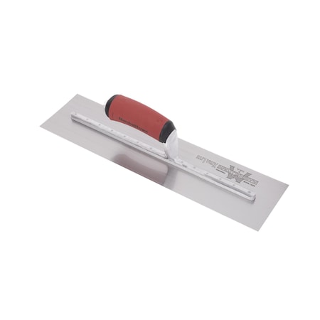 Marshalltown Concrete Finishing Trowel, High Carbon Steel Trowel, Concrete Trowel, 16 x 4 inch Trowel MXS66D