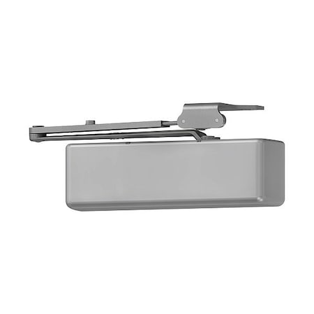 Lcn Door Closers, Non-Hold Open, Gray, Right-Handed 4040XP-RW/PA RH 689 MC
