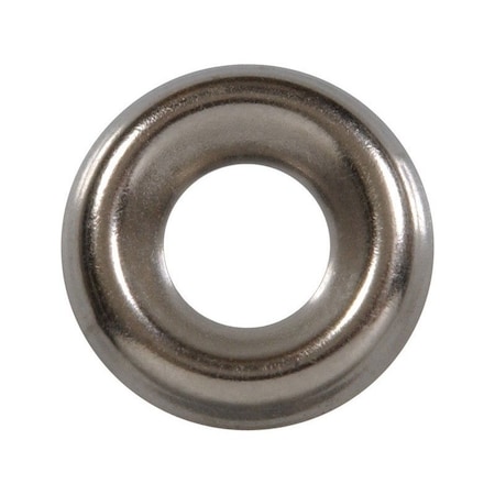 Hillman Nickel-Plated Steel .164 in. Countersunk Finish Washer, 100PK 310170