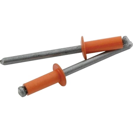 Allstar Performance Small Head Rivet, Orange, 250PK ALL18136