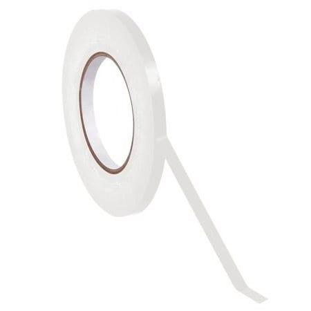 Bubblefast 96-3/8'' x 180 yds. White 96 Pack Bag Tape, 96PK BFT962024W