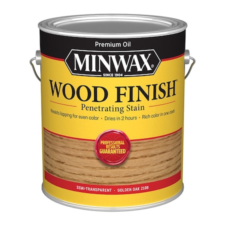 Wood Finish Gal 71001 Golden Oak Penetrating Oil-Based Wood Stain 71001000