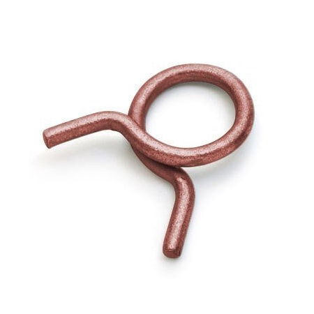 Zoro Select Wire Hose Clamp, 29/32"Max ID, Red, PK50 HC-14ST R