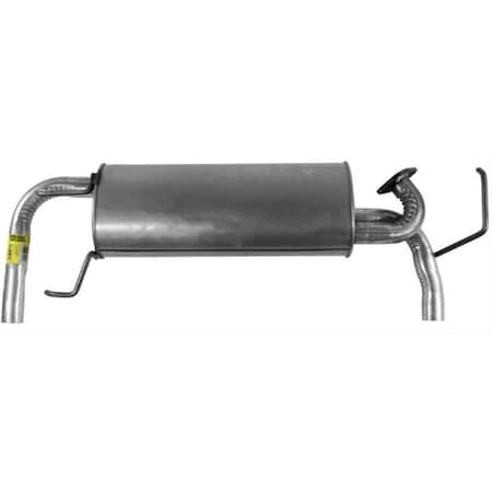 Walker Muffler Quiet-Flow SS Round Stainless Steel for Nissan 54491