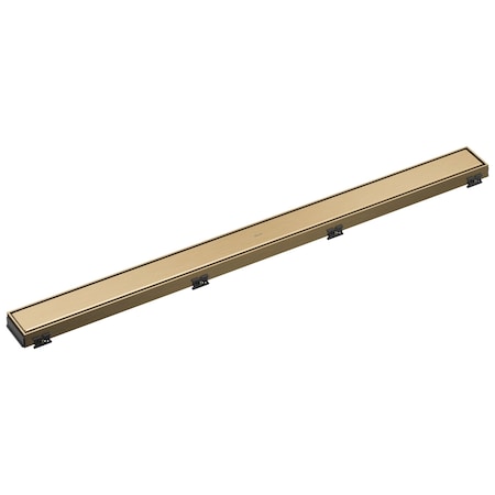 Delta 36 in Reversible Linear Shower Drain Trim In Champagne Bronze DT0733613-CZ