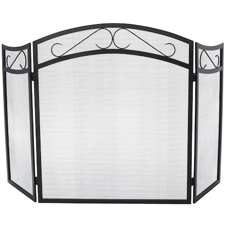 Home Impressions 3-Panel Fireplace Screen FS01