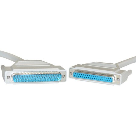 Cable Wholesale Serial Extension Cable, DB37 Male to DB37 Female, 37 Conductor, 1:1, 3 foot 10D4-01203