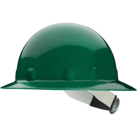 Fibre-Metal By Honeywell Type I, Full Brim Smooth Dome Hard Hat w/Thermoplastic Shell, 8-Point Suspension and Wheel Ratchet Ad E1RW74A000