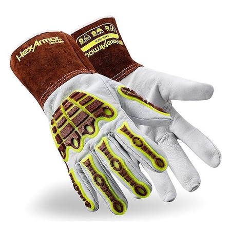 Hexarmor MIG, Impact Goatskn Lther, Liner, 2XL, PR 5055-XXL