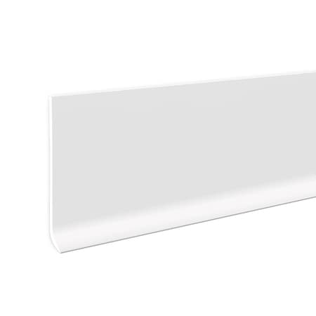 Zoro Select Wall Base Molding, 120 ft L, Snow White 820N95