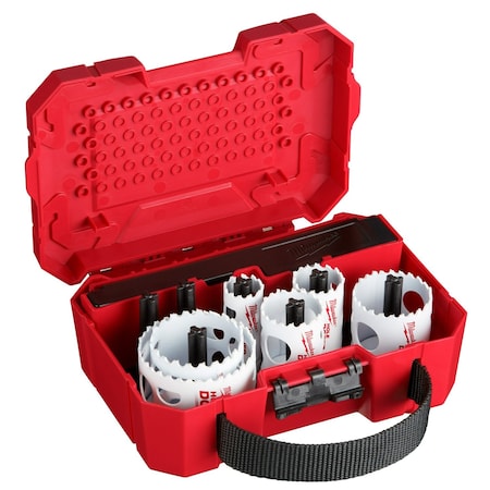 Milwaukee Tool 10 pc. HOLE DOZER Electricians Hole Saw Kit 49-22-4095