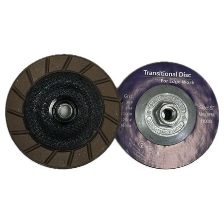 Vantage Product Transitional Pad Ceremic Bond, Concrete Cutting, 5'' TST05050