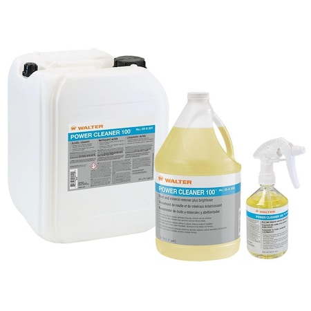 Walter Walter POWER CLEANER 100 Rust and Mineral Remover and Brightener 55 gal Drum 53G258