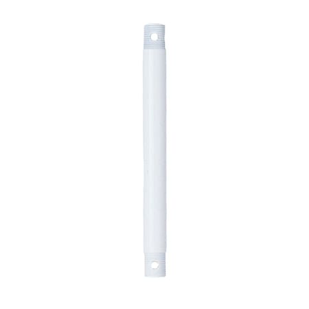 Westinghouse White 1/2'' Dia. X 12'' L. Downrod for 9 Ft. Ceilings 77240