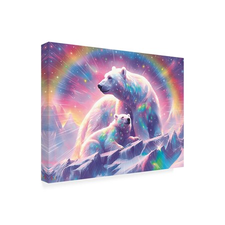 Trademark Fine Art Outdoor Canvas Art - Michael David Ward 'Winter Wonderland' Wall Art for Patios, or Gardens GRL01035-OC3547WR