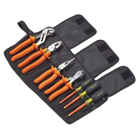 Greenlee Insulated Tool Set, 7 pc. 0159-01-INS