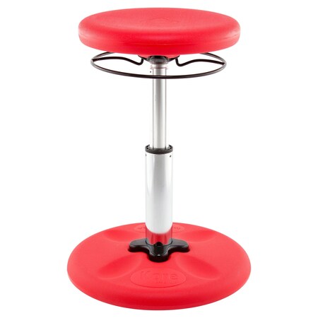 Kore Design Kids Adjustable Standard Wobble Chair 14-19in., Red KOR3100