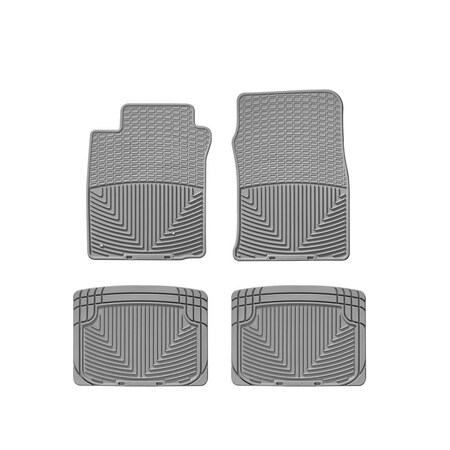Weathertech Grey, Front and Rear All Weather Floor Mats W39GR-W20GR