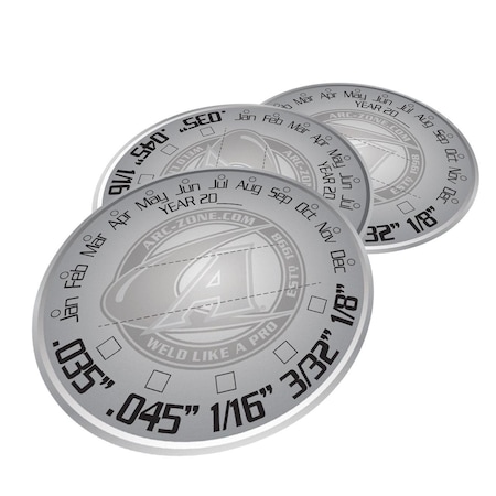 Arc-Zone Rod Guard ID Sticker, Triple A-RGD-IDS-3