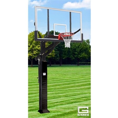 Gared Sports 42 x 72 in. 2000 Plus Goal Acrylic Super Pro Jam Basketball System Backboard GP12A72DM