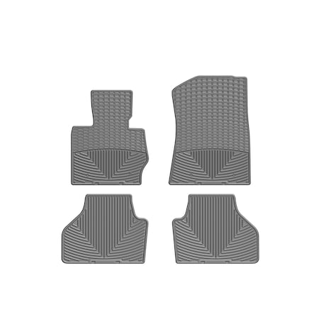 Weathertech Grey, Front and Rear All Weather Floor Mats W258GR-W259GR