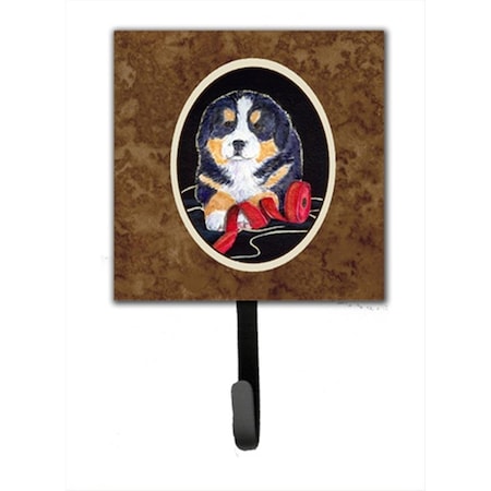 Carolines Treasures 4.25 x 6 in. Bernese Mountain Dog Leash Or Key Hook SS8569SH4