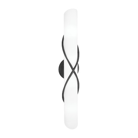Troy Lighting Roxbury 4 Light Wall Sconce 26 In. Graphite B1404-GRA