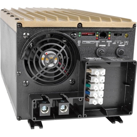 Tripp Lite Power Inverter, Modified Sine Wave, 7,200 W Peak, 3,600 W Continuous, 1 Outlets APSINT3636VR