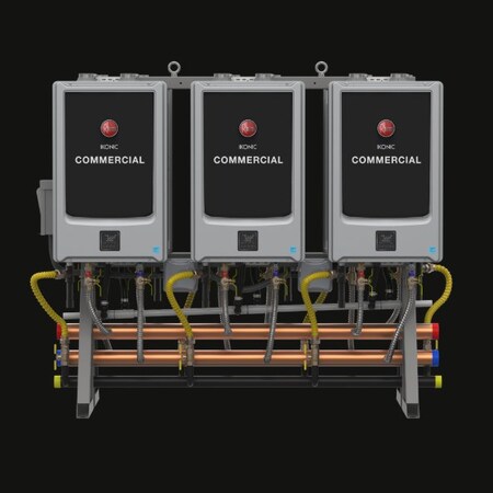 Rheem Gas Tankless Water Heater, 54.3 in H RTRS-FS632DVLN