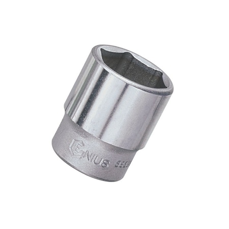 Genius Tools 3/8in Dr. 22mm Hand Socket 323222