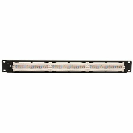Tripp Lite 24-PORT CAT5E CAT5 RACKMOUNT PATCH PANEL 568B 110 PUNCH 1URM N052-024
