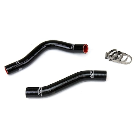 Hps Performance High Temp Reinforced Silicone Radiator Coolant Hose Kit, Black, 57-1230-BLK