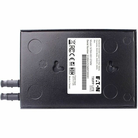 Tripp Lite FIBER MEDIA CONVERTER RJ45/ST N784-H01-STMM