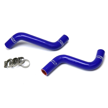 Hps Performance High Temp Reinforced Silicone Radiator Coolant Hose Kit, Blue,  57-1524-BLUE