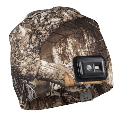 Panther Vision POWERCAP 2.5 Rechargeable LED Beanie, Mossy Oak Camo LCBR-0173