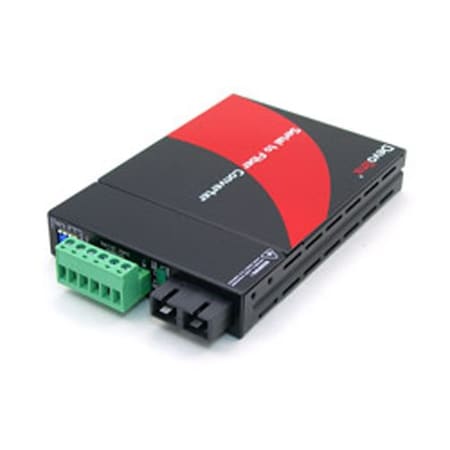 Antaira RS-232/422/485 To Fiber Converter, Single Mode 30KM, ST Connector STF-300C-TS30