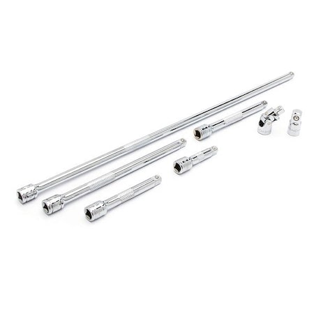 Gearwrench Set 1/4Dr Extensions Adp Uj 7PC 86535