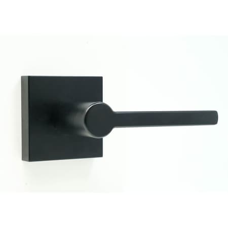 Weslock Brady Lever Passage Lock with Adjustable Latch and Full Lip Strike Matte Black Finish 007009292FR20
