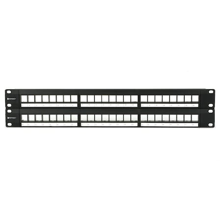 Networx 2U High-Density Blank Patch Panel - 48 Port NP-HD482U