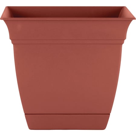 Hc Companies Eclipse 8'' x 8'' x 7'' Resin Clay Planter ECP08000E35
